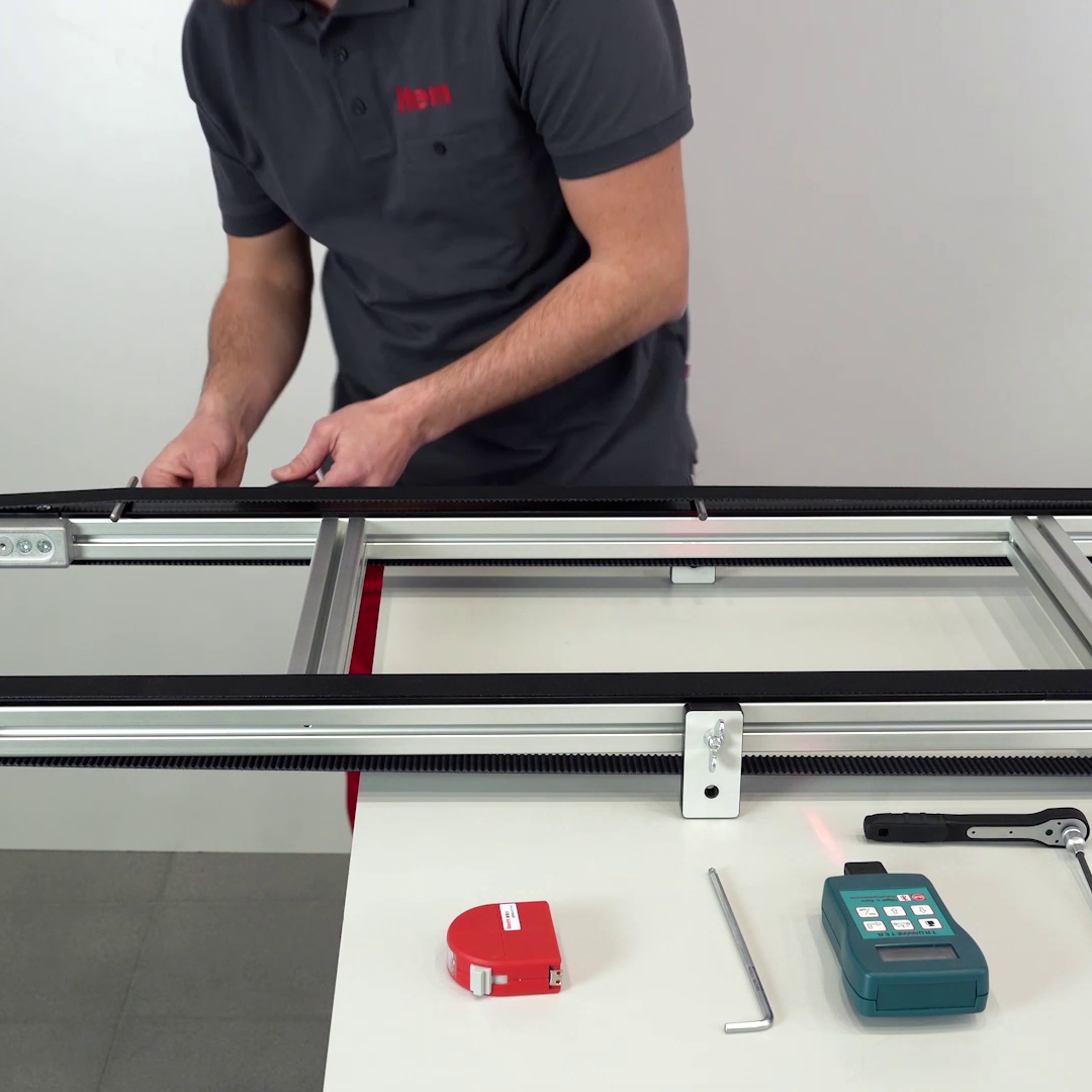 Open 329EN - Double Timing Belt Conveyor 8 40 D