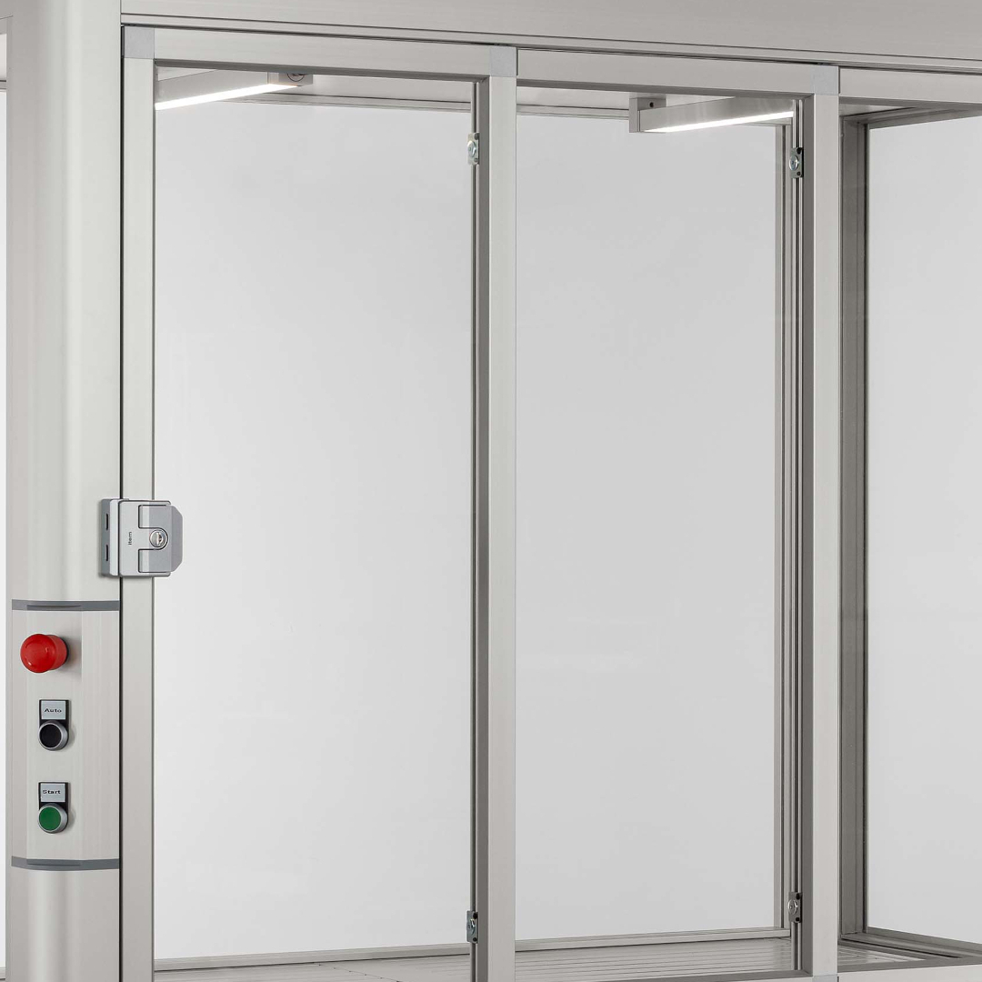 Open 4997EN - Sliding Door Lock 8 + Spacer 8 32x18